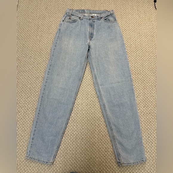 Vintage Orange Tab Levis 560 Loose Fit Tapered Leg Light - Picture 6 of 16